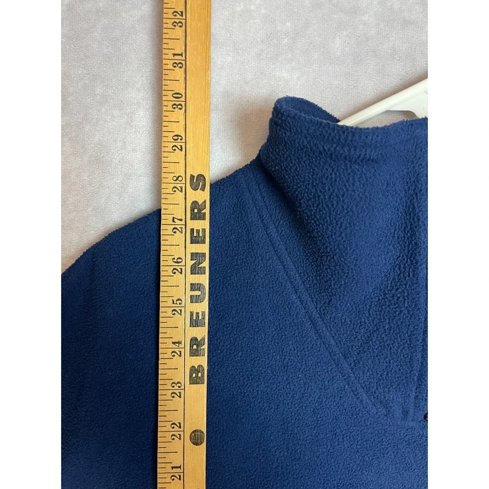 VINTAGE Polo Golf Ralph Lauren Fleece Sweater Mens Large Blue River Valley USA
